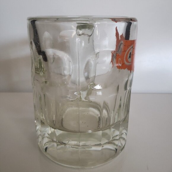 Vtg A&W Root Beer 4.5" Heavy Glass Mug Coast To Coast US Map Logo 8 oz - Picture 4 of 7